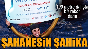 Milli sporcu Şahika Ercümen, 100 metrede Türkiye rekoru kırdı