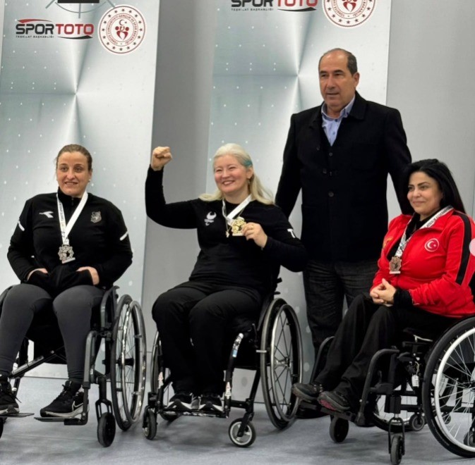 Bursalı milli sporcu Türkiye birincisi oldu