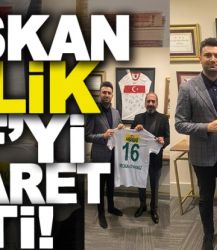 Bursaspor Başkanı Enes Çelik’ten TFF’ye ziyaret