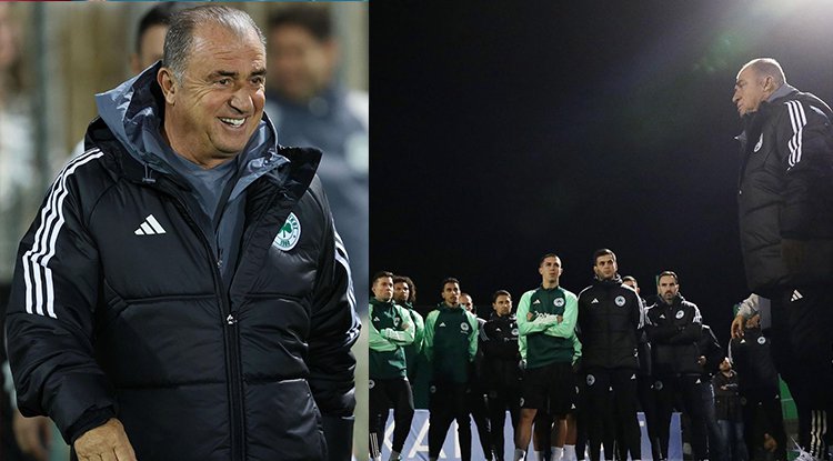 Fatih Terim, Panathinaikos Ile Ilk Antrenmanına çıktı - Lider Bursa ...