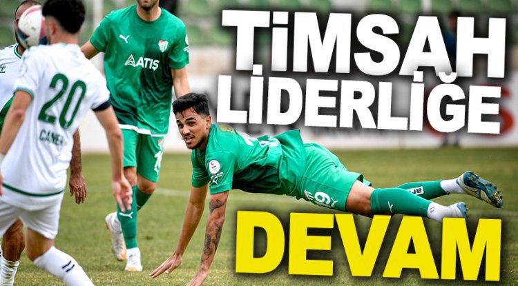 Bursaspor, 3 puanı aldı: Liderlik koltuğuna oturdu!